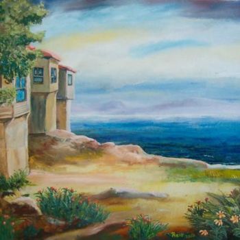 Painting titled "x" by Reis, Original Artwork, Oil