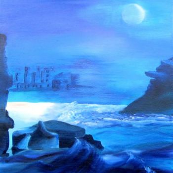 Painting titled "en  italia" by Noëlle Dauby, Original Artwork