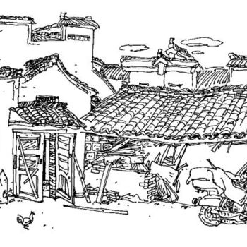제목이 "风景速写４"인 미술작품 飞 杨로, 원작