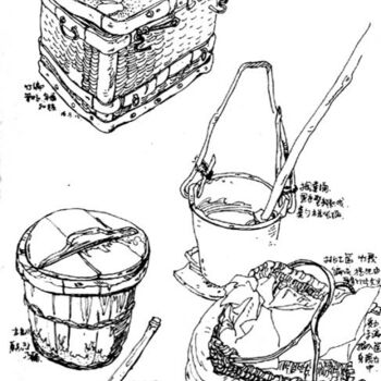 Painting titled "小品速写12" by Fei Yang, Original Artwork
