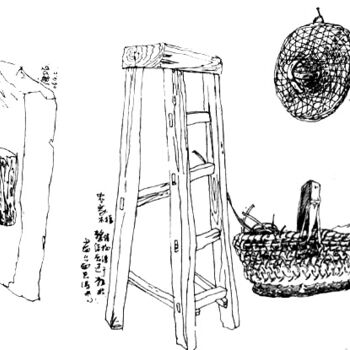 Peinture intitulée "小品速写29" par Fei Yang, Œuvre d'art originale
