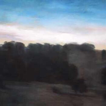 Peinture intitulée "paysage en mouvement" par Mathieu Weemaels, Œuvre d'art originale