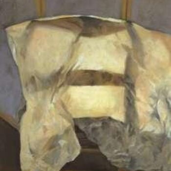 Peinture intitulée "chaise lumineuse" par Mathieu Weemaels, Œuvre d'art originale