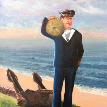 Peinture intitulée "NOSTALGIE" par Desnoyers, Œuvre d'art originale, Acrylique