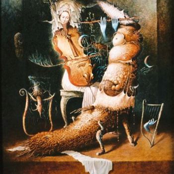 Painting titled "SYMPHONY 1" by Peter Marcek, Original Artwork