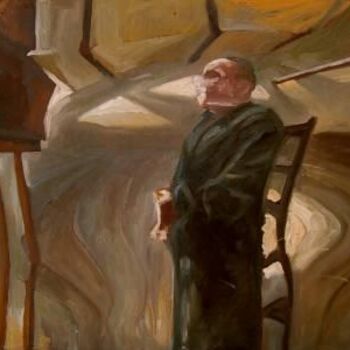 Peinture intitulée "lumière" par Mathieu Weemaels, Œuvre d'art originale
