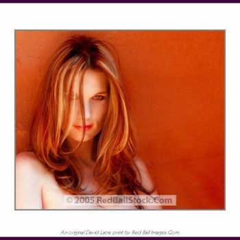Photographie intitulée "Devlyn's Eyes" par David Lace, Œuvre d'art originale