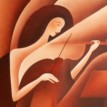 Malarstwo zatytułowany „adagio II (detailph…” autorstwa Anita Burnaz, Oryginalna praca