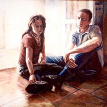 Pittura intitolato "Profusi silenzi" da Luisa Valenzano, Opera d'arte originale