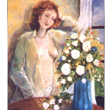 jeune fille aux fleurs