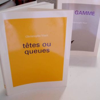 Arte digital titulada "Deux livres et bon…" por Lugares De La Mirada Sala Lai, Obra de arte original