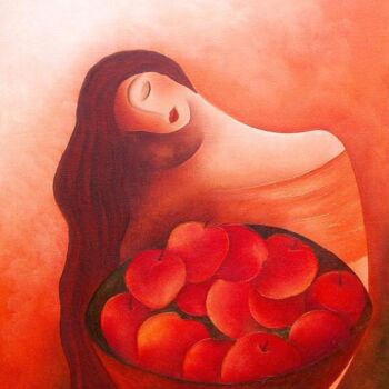 Malerei mit dem Titel "september" von Anita Burnaz, Original-Kunstwerk