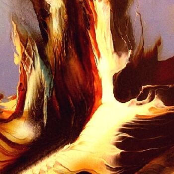"INFERNO" başlıklı Tablo Anita Burnaz tarafından, Orijinal sanat