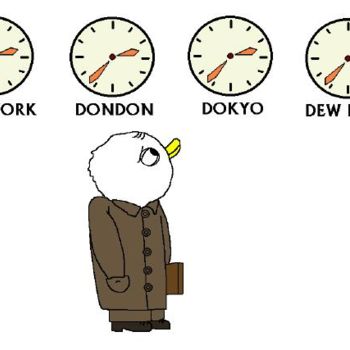 Drawing titled "What world time?" by Kai-Yu Sun, Original Artwork