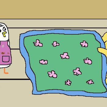 Drawing titled "Breakfast is ready!" by Kai-Yu Sun, Original Artwork