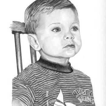 Drawing titled "Connor" by Artwench, Original Artwork