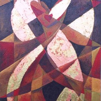 绘画 标题为“LOVE LIGHT II” 由Leslie Marcus, 原创艺术品, 油