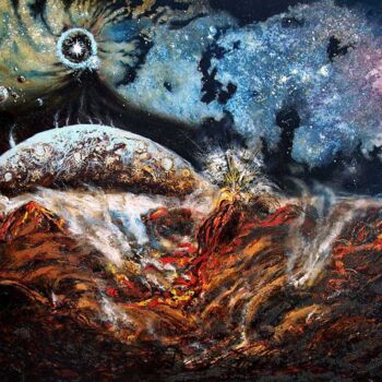 Digital Arts titled "Elsewhere" by Bob Bello, Original Artwork, Oil