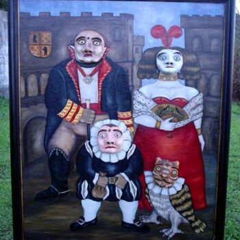 Pintura titulada "Rancio abolengo" por Ignacio Navarro, Obra de arte original