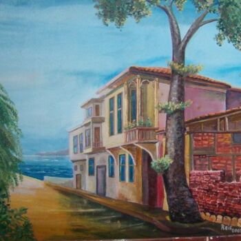 Painting titled "Poor And Rich" by Reis, Original Artwork, Oil