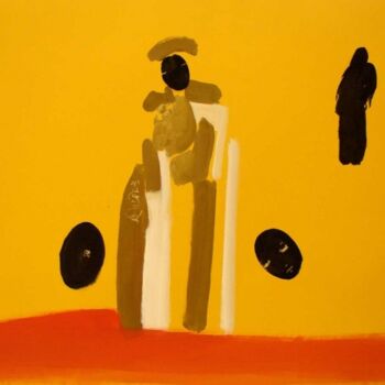 Painting titled "Edgar Allen Poe" by Rob Arbouw, Original Artwork