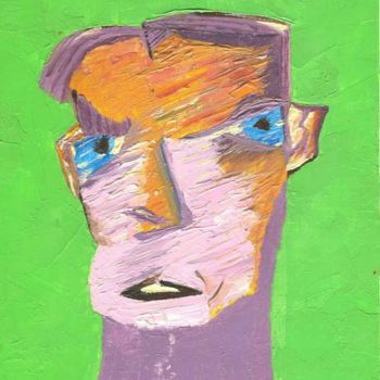 Malerei mit dem Titel "FIGURE HUMAINE 2" von Oliverb, Original-Kunstwerk, Andere
