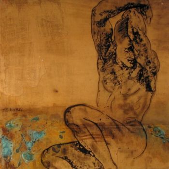 Collages titled "reborn" by Danny Hughes, Original Artwork