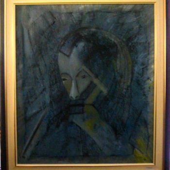 Ζωγραφική με τίτλο "autoportrait" από Markosa, Αυθεντικά έργα τέχνης