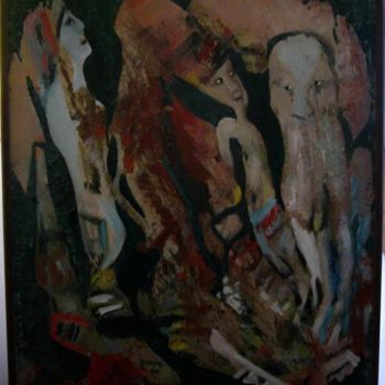 Painting titled "metamorphosis" by Markosa, Original Artwork