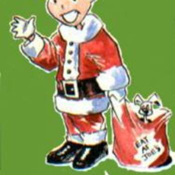 Dibujo titulada ""Lil George-Santa's…" por George Anthony Penon Cassallo, Obra de arte original