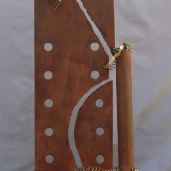 Painting titled "Separation Anxiety" by Marcia Lamel, Original Artwork