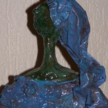 Peinture intitulée "Nez au vent... debo…" par Anne-Frédérique Ferret, Œuvre d'art originale