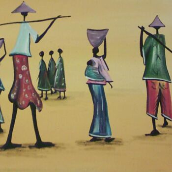 Painting titled "PIC_0503.jpg" by Boubacar Sow, Original Artwork