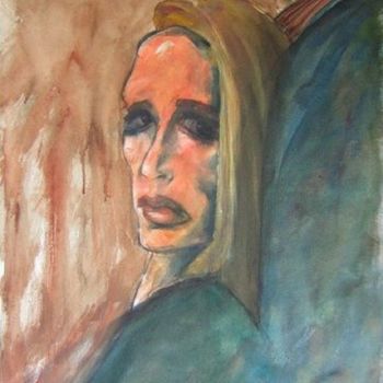 Painting titled "Martha Ann 43pfmp" by Richard Herr, Original Artwork, Acrylic