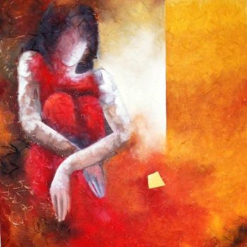 Painting titled "Earth" by Geeta Vadhera, Original Artwork