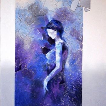 Painting titled "Space" by Geeta Vadhera, Original Artwork