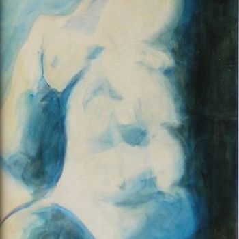 Painting titled "white (fnp4)" by Richard Herr, Original Artwork, Acrylic