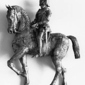 Ζωγραφική με τίτλο "Conquistador" από Jos Devondel, Αυθεντικά έργα τέχνης