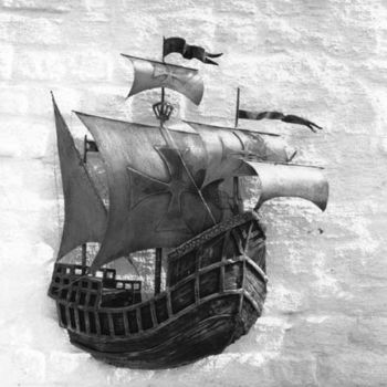 绘画 标题为“Caravelle van Chris…” 由Jos Devondel, 原创艺术品