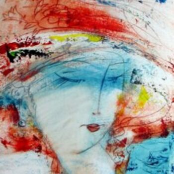 Peinture intitulée "100-35_cm,_Oil-card…" par Oksana Veber, Œuvre d'art originale, Huile