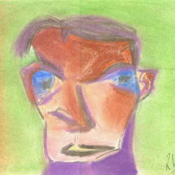 Drawing titled "FIGURE HUMAINE 1" by Oliverb, Original Artwork, Other