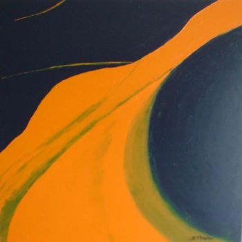 「crépuscule sur la d…」というタイトルの絵画 Dominique Thivollierによって, オリジナルのアートワーク