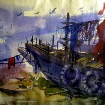 Painting titled "Goa06" by Kishore Singh, Original Artwork