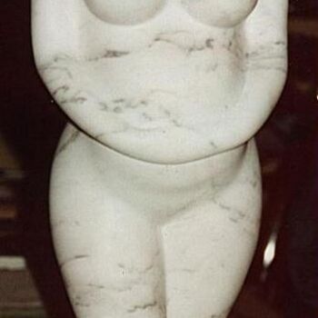 Escultura titulada "Maternité" por Robert Rachel, Obra de arte original, Piedra