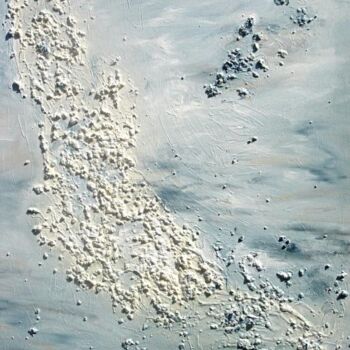 Pintura titulada "Souffle de gris" por Elisa Cook Benbassat Bassat, Obra de arte original, Oleo