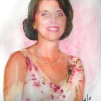 Painting titled "Martha Kelly" by Aa Juan Lleras, Original Artwork