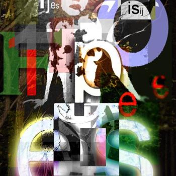 Arts numériques intitulée "ES" par Christophe Cotichelli, Œuvre d'art originale