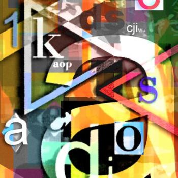 Arts numériques intitulée "Aop" par Christophe Cotichelli, Œuvre d'art originale