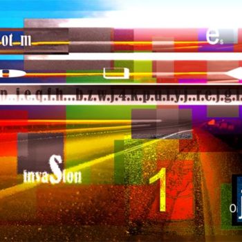 Arts numériques intitulée "invaSion" par Christophe Cotichelli, Œuvre d'art originale