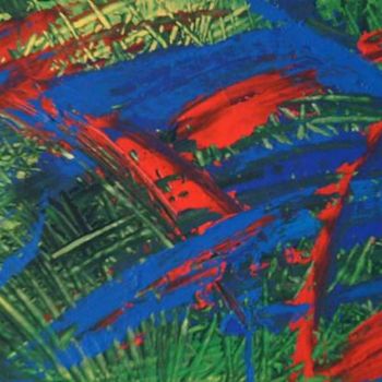 Pintura titulada "Paradis" por Vcasey, Obra de arte original